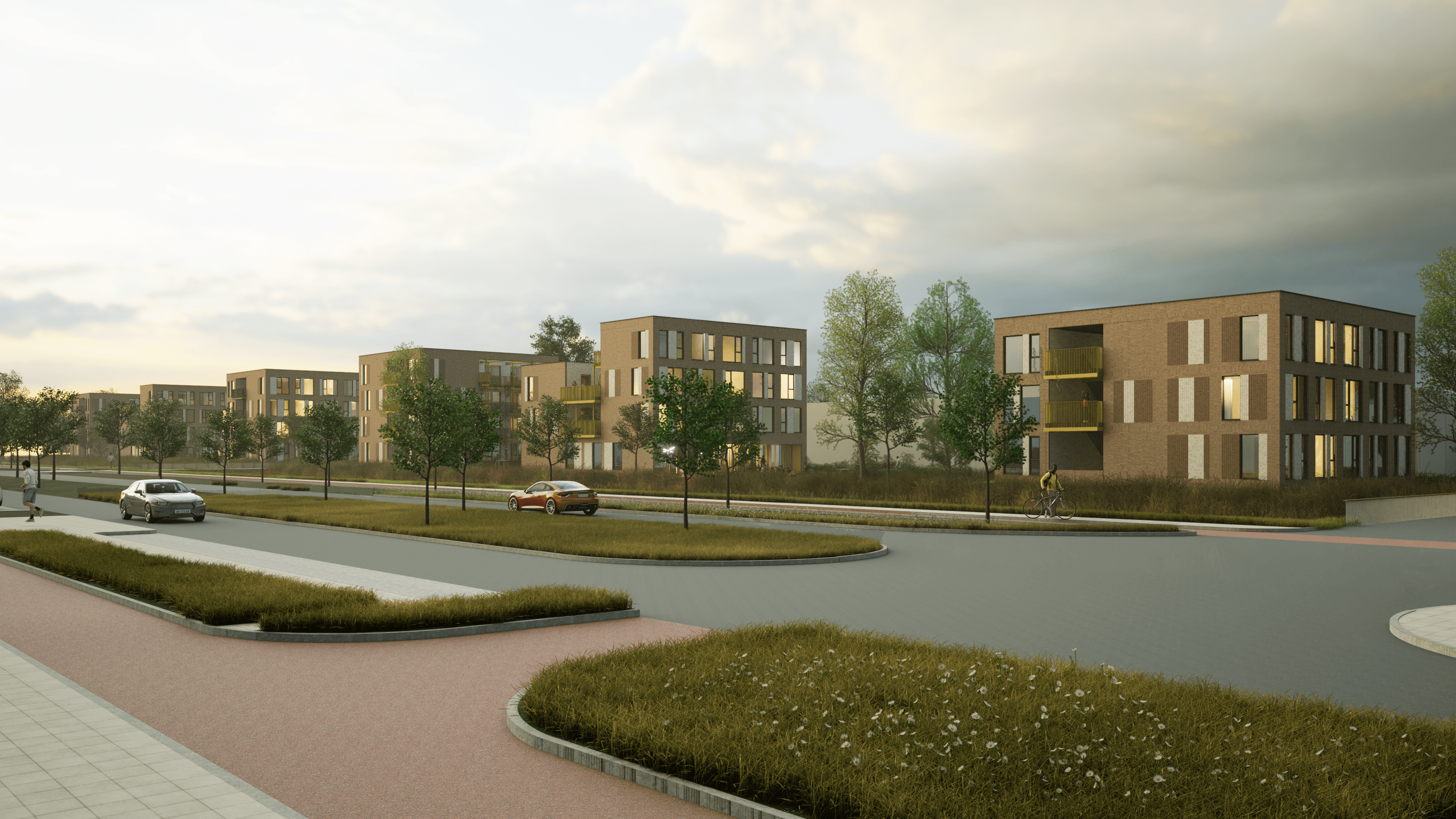 Straatbeeld Nesselande