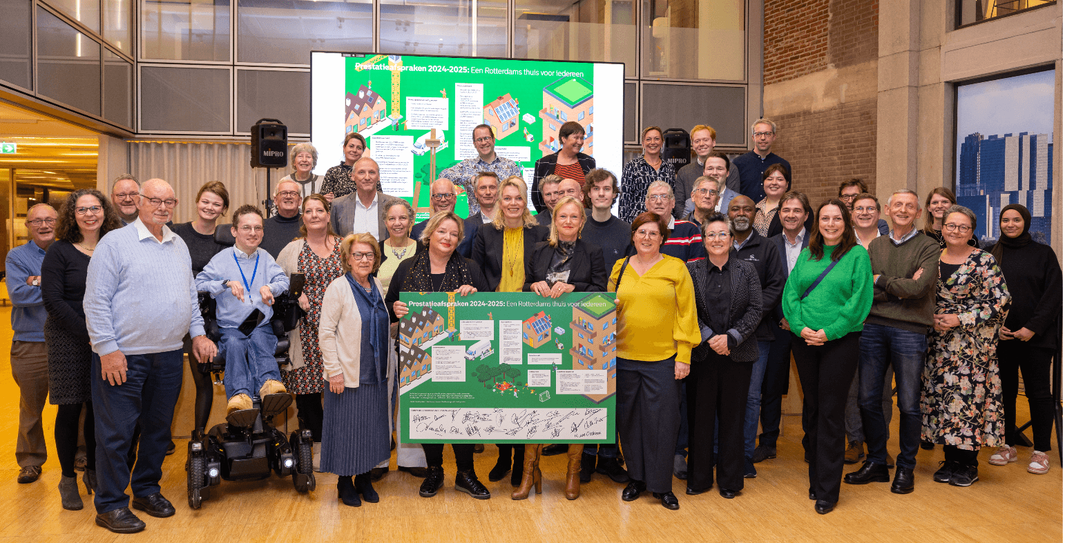 Groepsfoto Prestatieafspraken 2024-2025