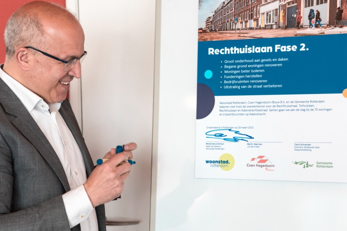 Ondertekening Fase 2 Rechthuislaan