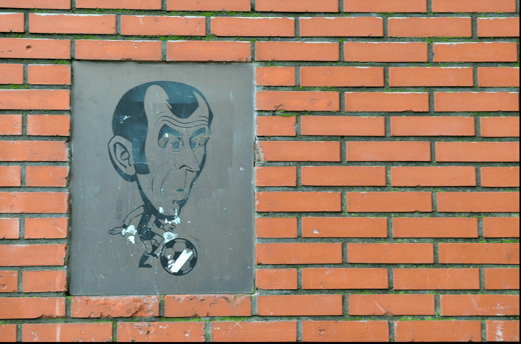 Plaquette in de Bloklandstraat Coen Moulijn