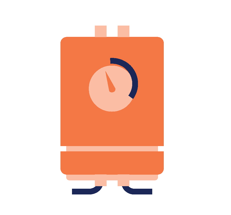 Afbeelding van een CV-ketel