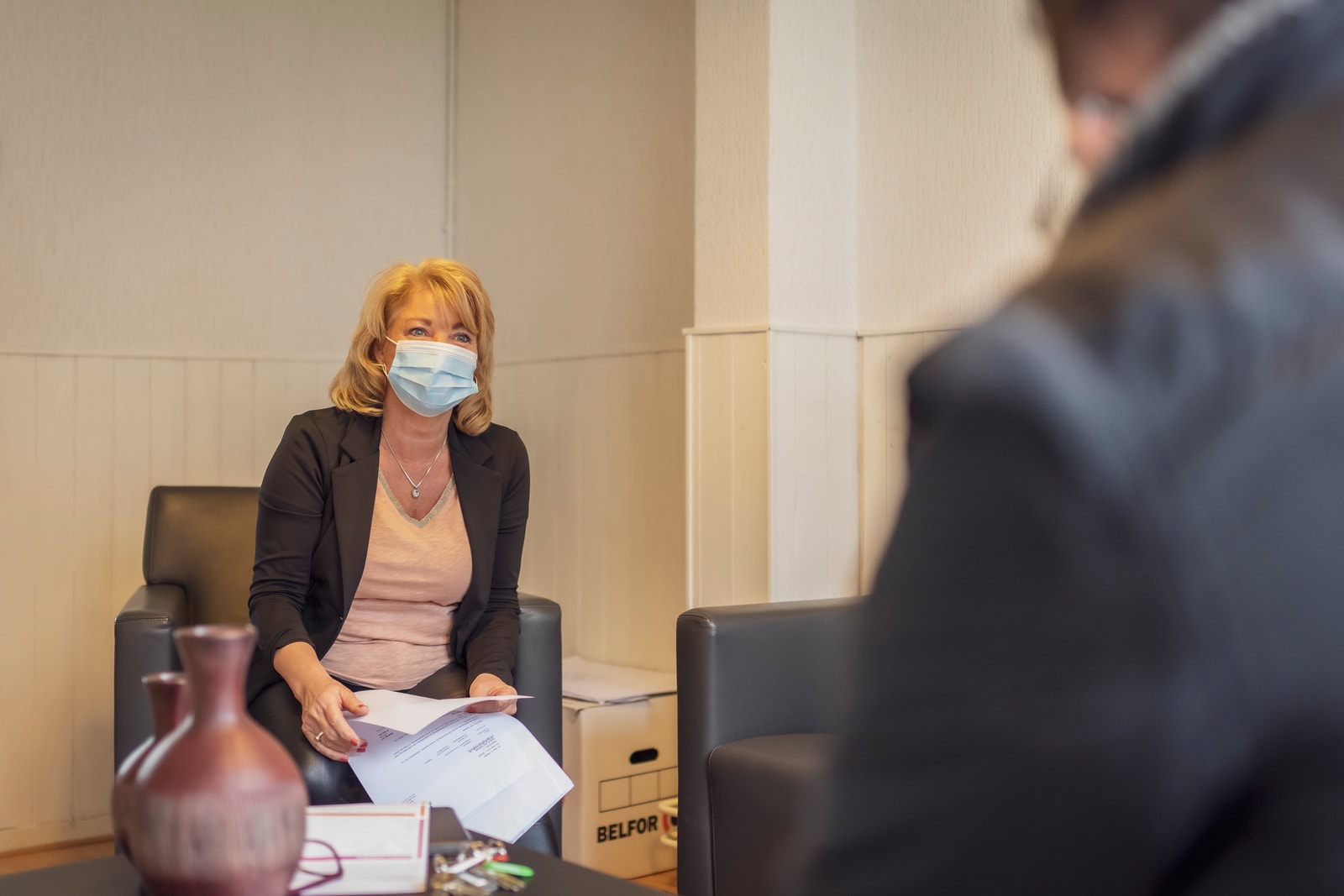 Marianne Walbeek in gesprek