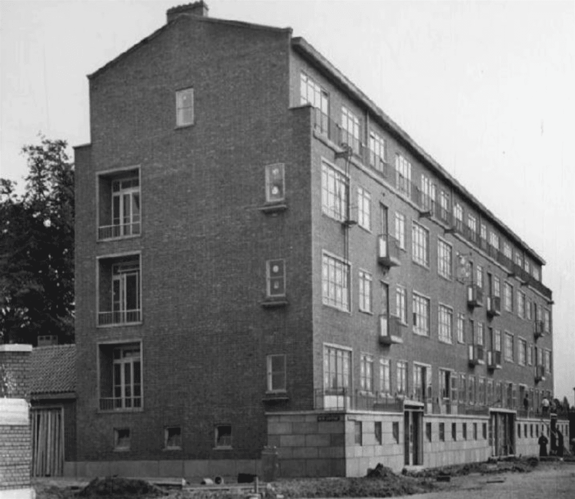 Oude foto Van der Leckstraat