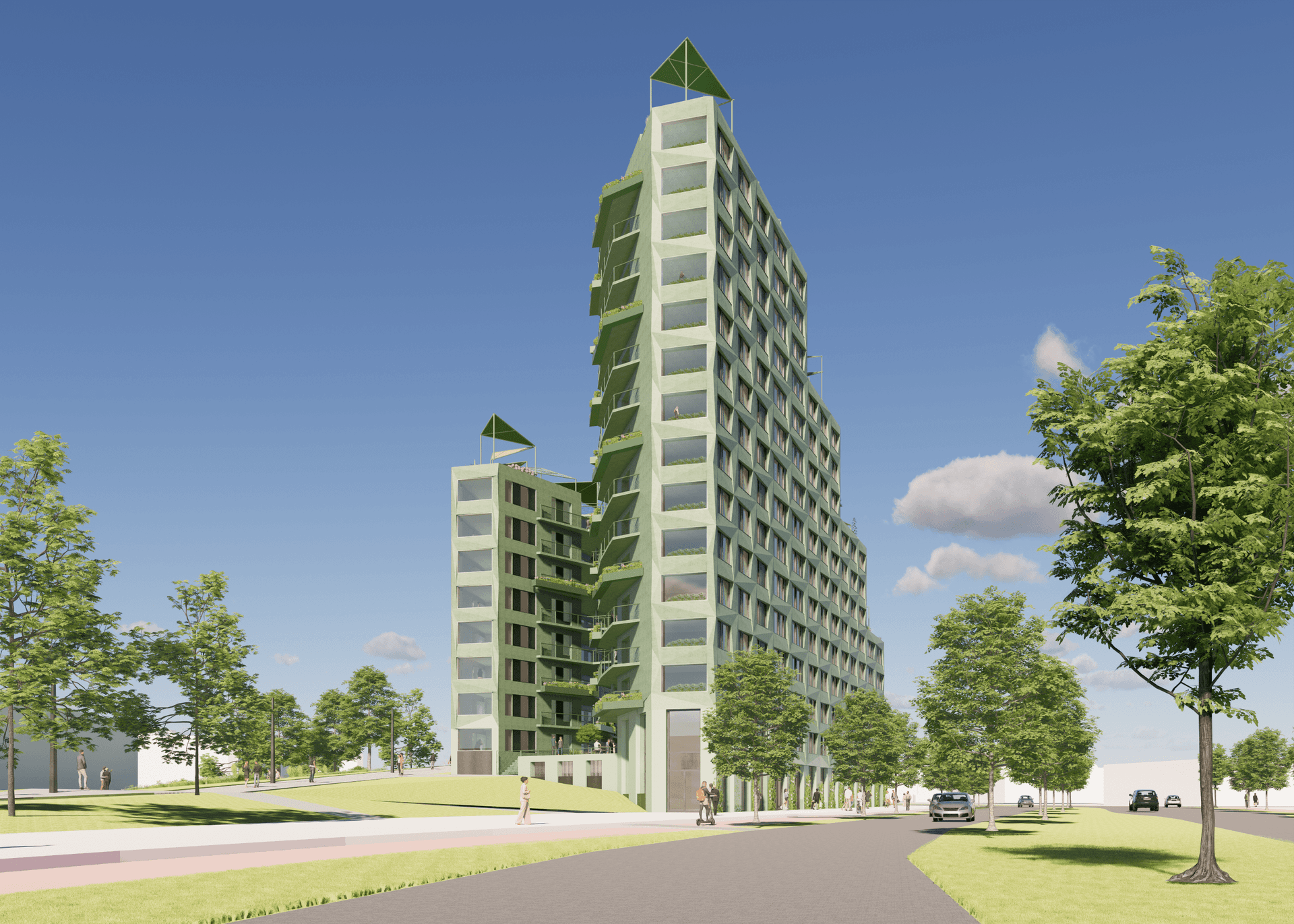 Artist Impression Kop Dakpark