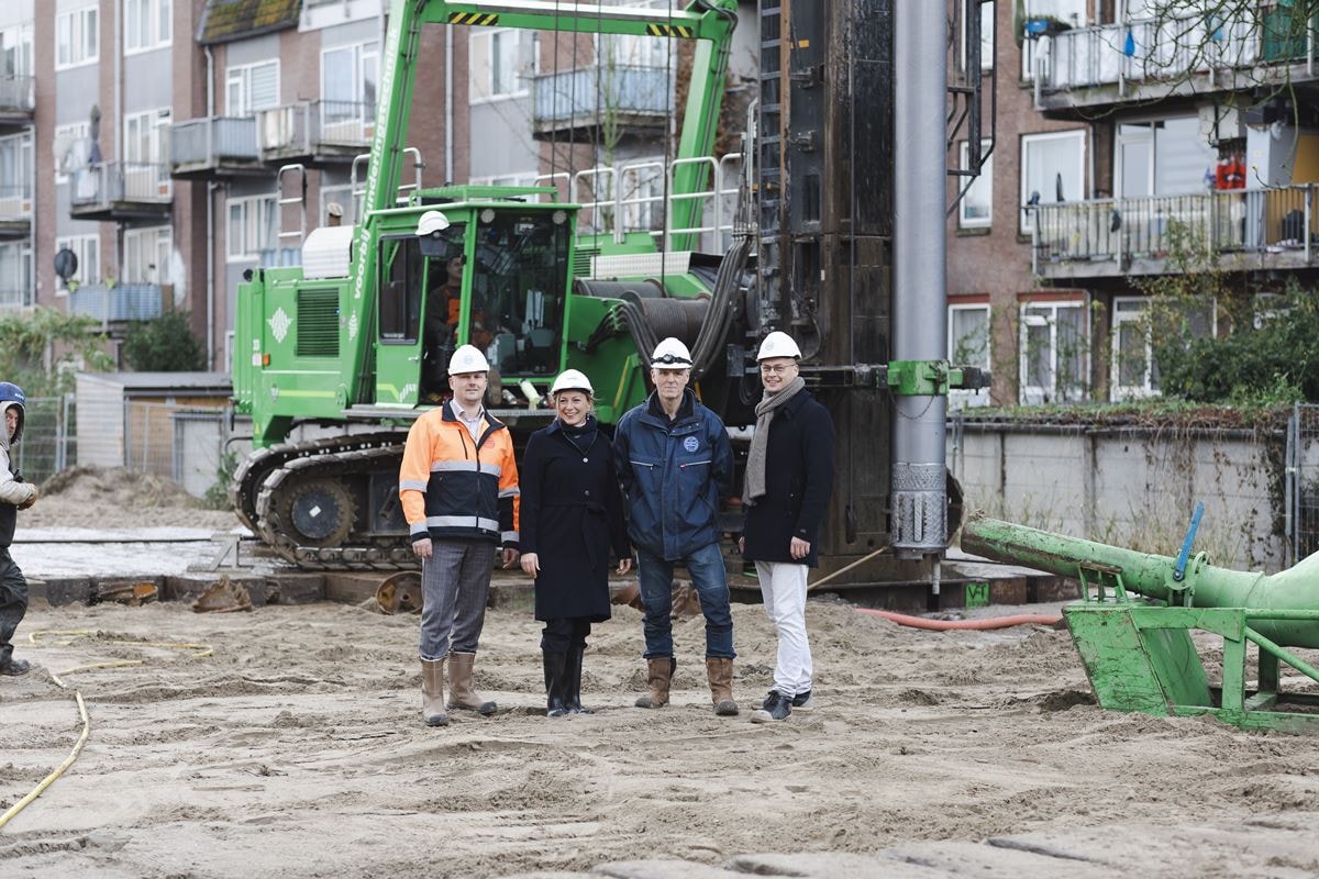 Oostervantkwartier groepsfoto met Mirjam