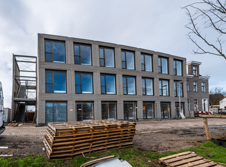 Voorbeeld bouw flexwoningen andere locatie