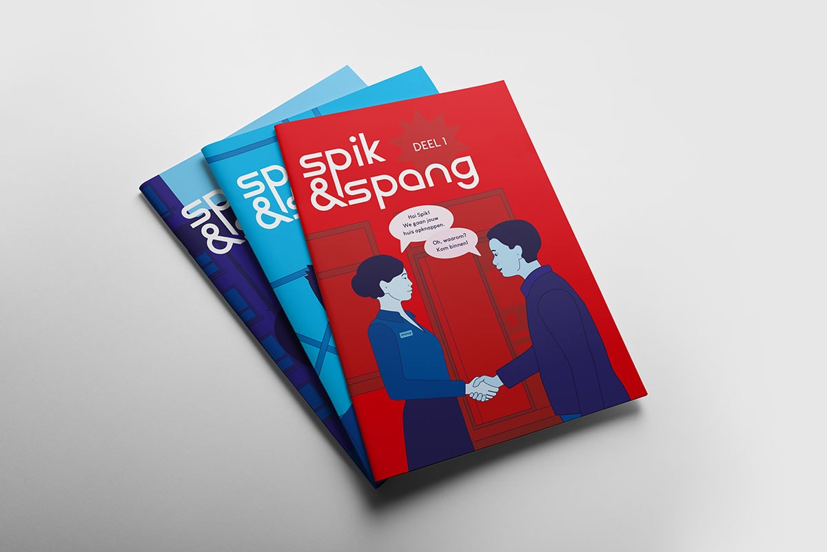 Informatiestrips spik&spang Woonstad - voorkant