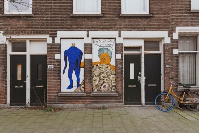 Nieuw Crooswijk - Rakstraat evenkant in 2020