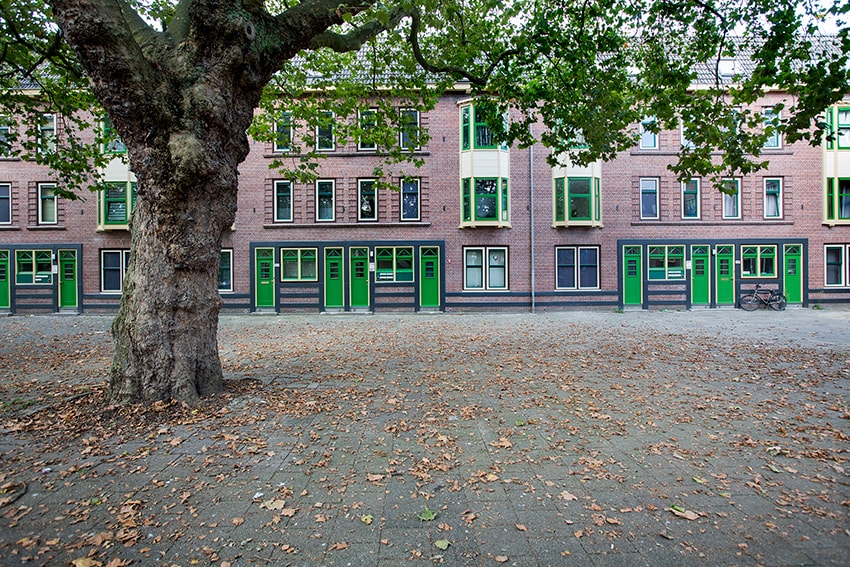 Woongebouwen De Eerste Steen I & II in Spangen