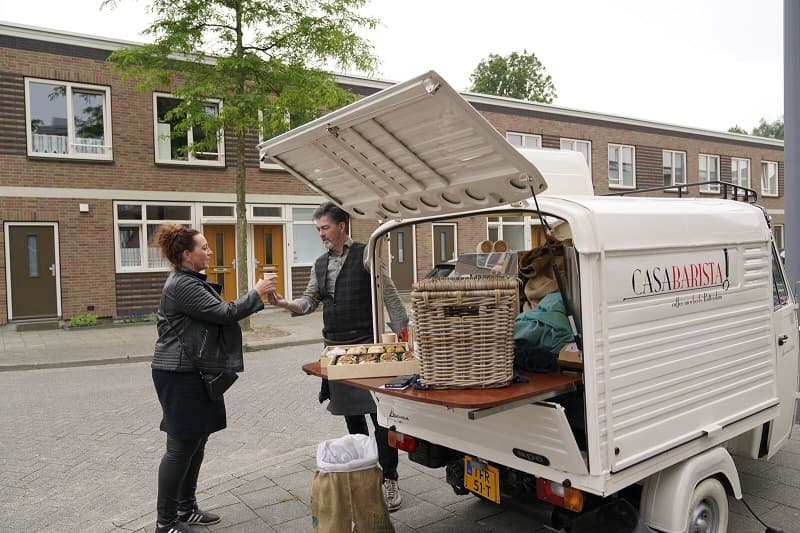 Catering opleverfeestje
