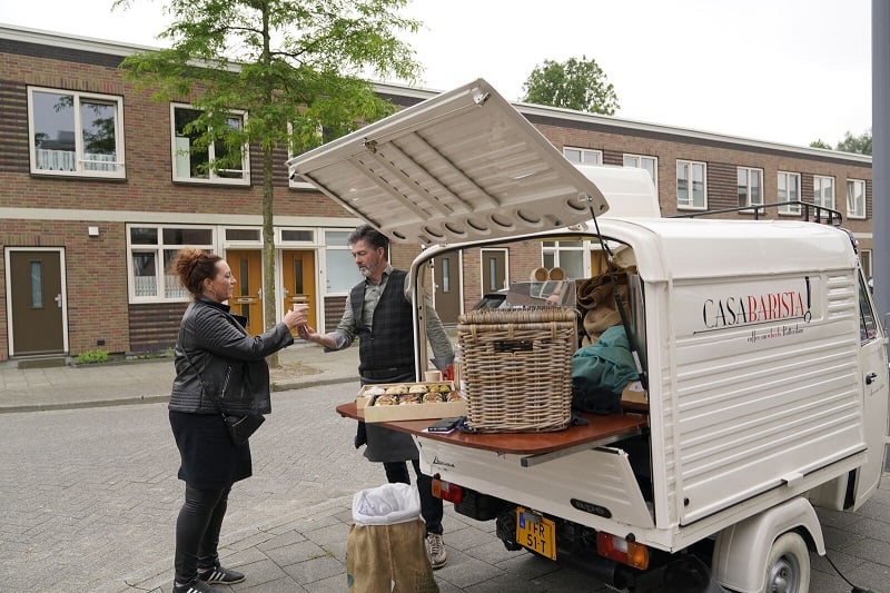 Catering opleverfeestje