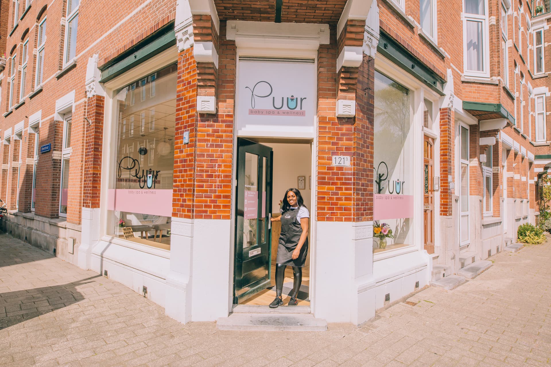 Buitenkant gebouw Puur Baby Spa