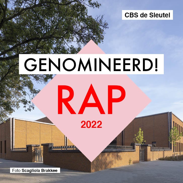 Banner RAP genomineerd CBS de Sleutel