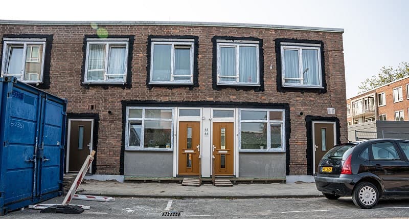 Een nieuwe gevel voor de woning