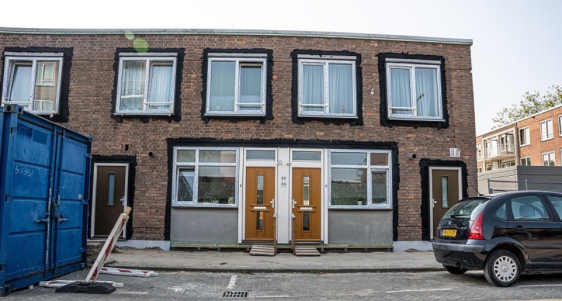 Een nieuwe gevel voor de woning