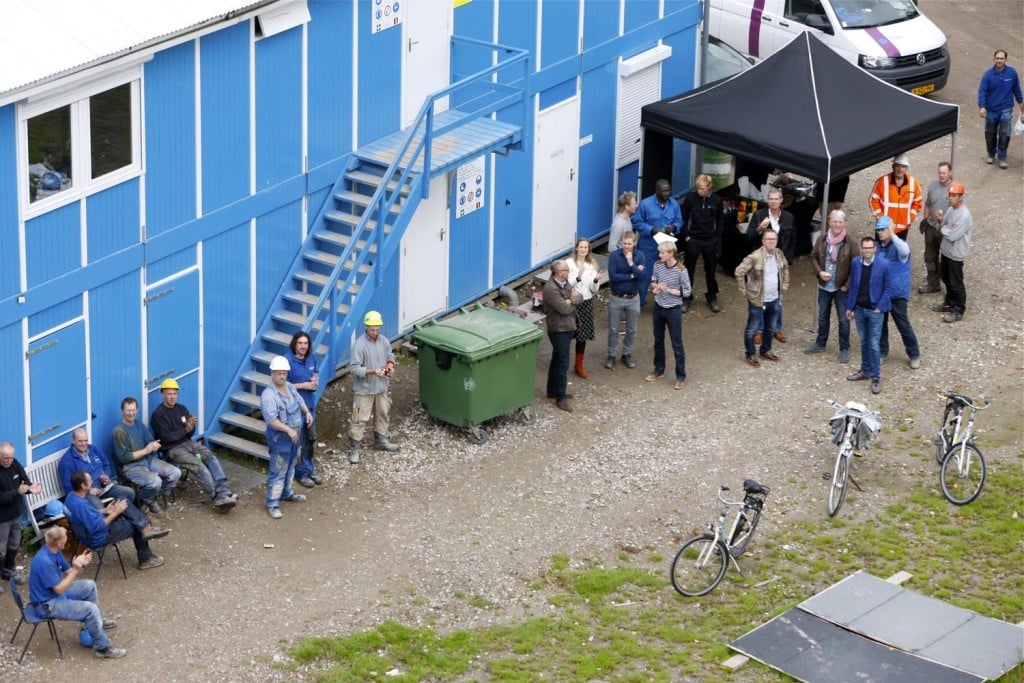 Uitzicht vanaf hoogste punt Wielewaal Oost
