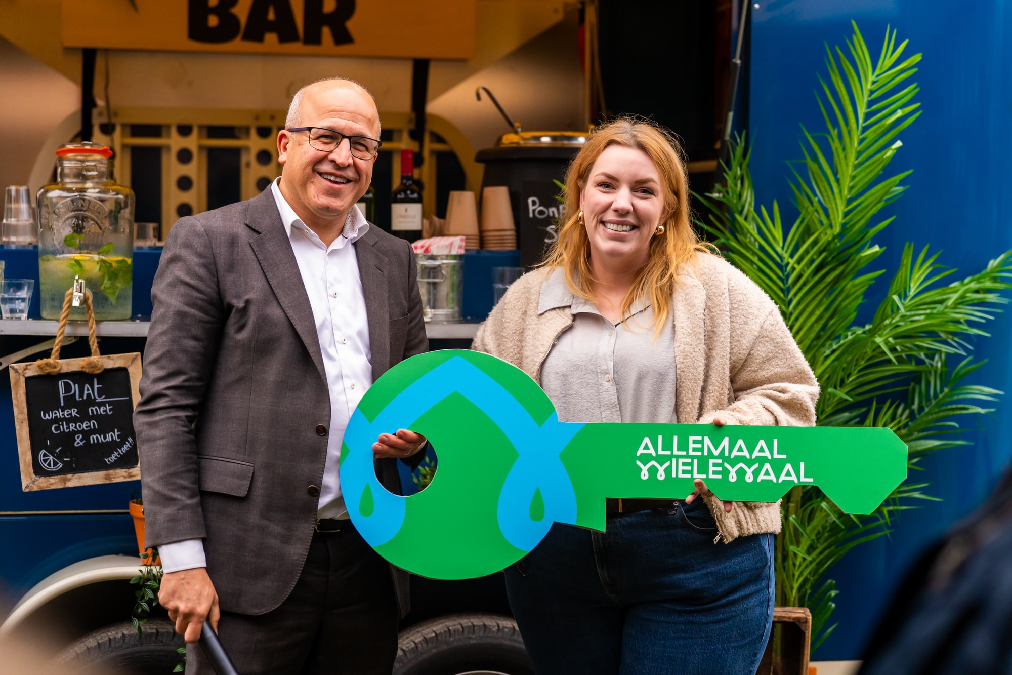 De symbolische sleuteloverdracht van Wielewaal fase 5