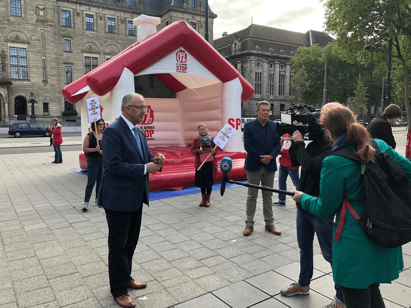 Petitie SP aan Abouthaleb en corporaties