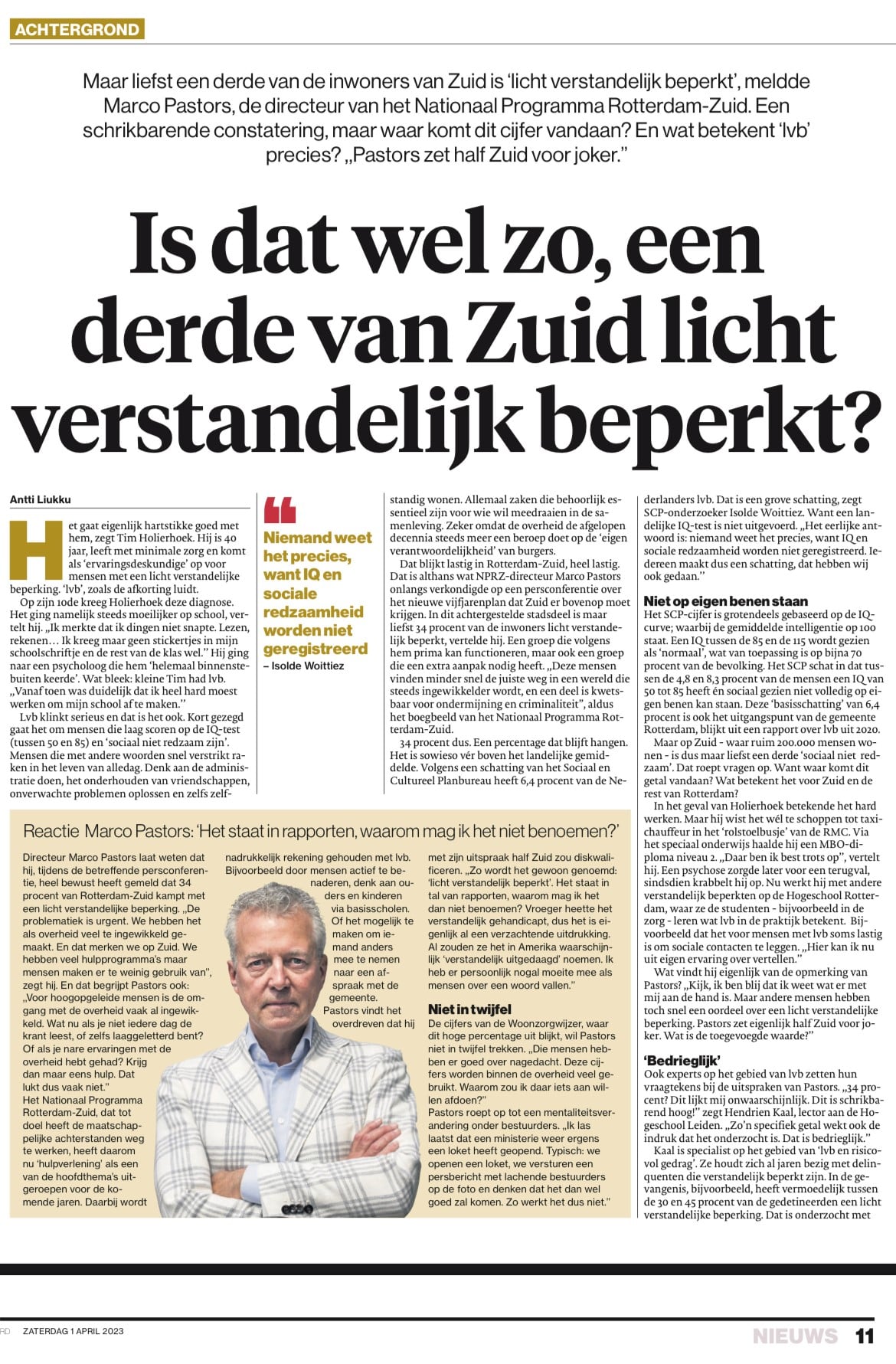 Artikel over uitspraak Rotterdam Zuid