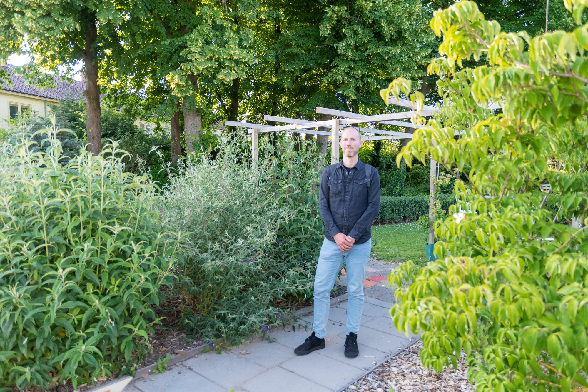 Bewoner van de Wielewaal Arjan Brouwer