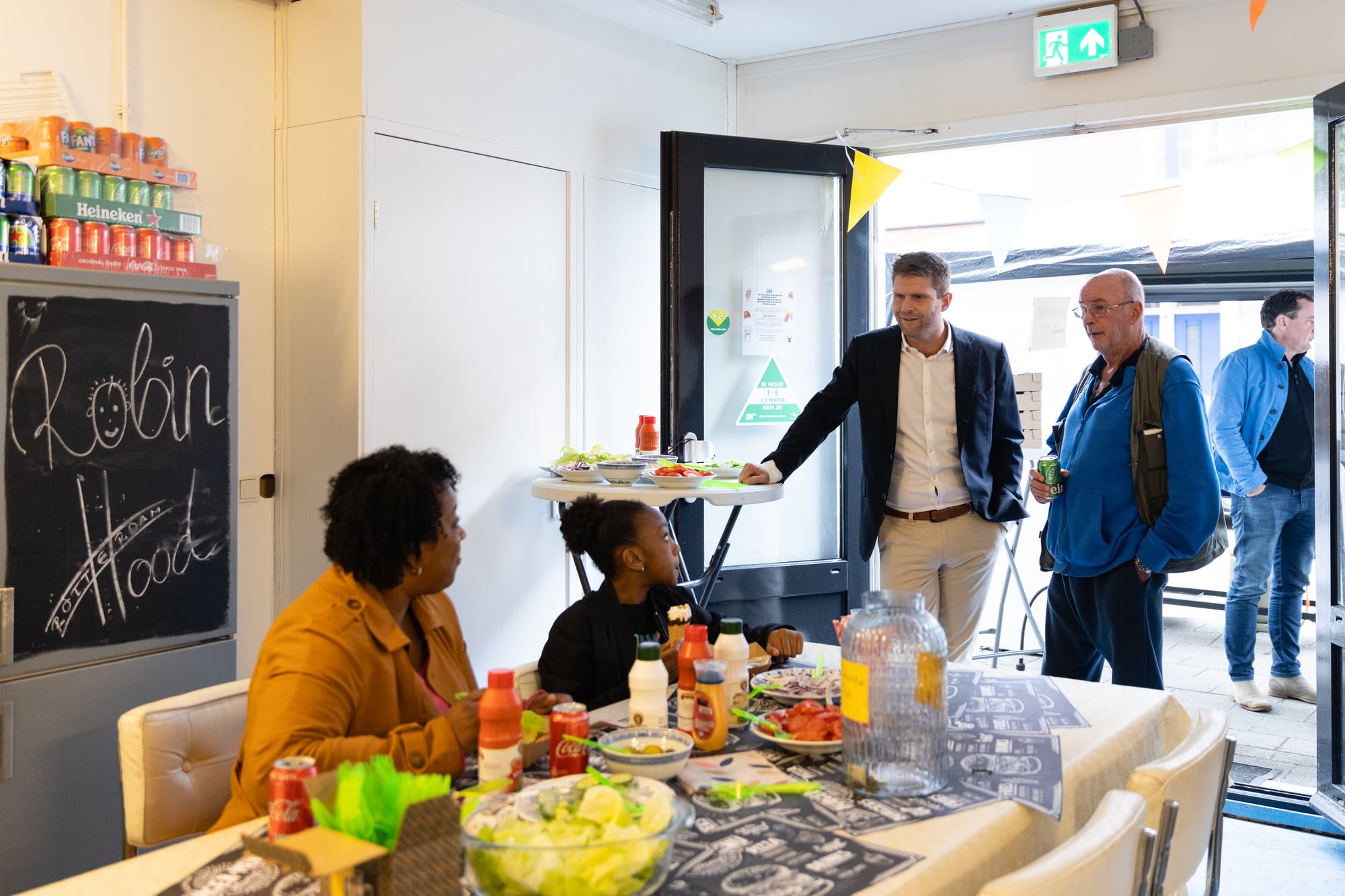 Samenkomst in werkplaats Robin Hood