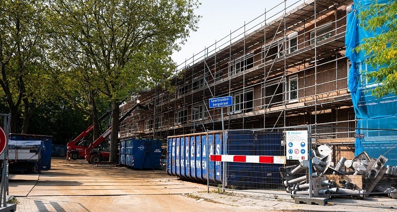 Verbouwing woningen Pendrecht