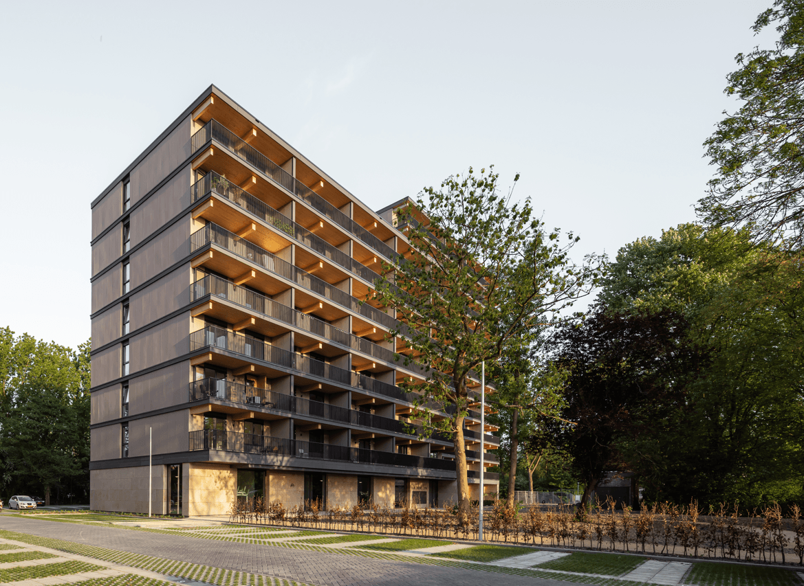 Woongebouw Valckensteyn met parkeerplaats