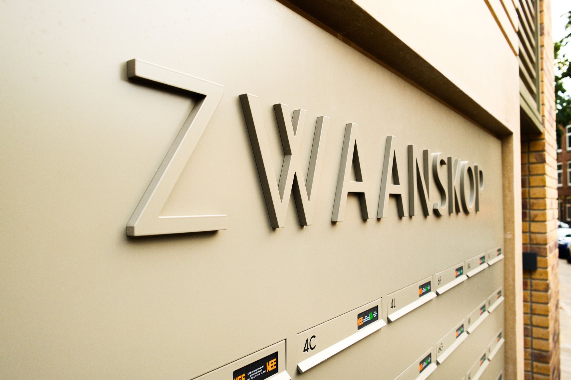 Oplevering Zwaanskop naam
