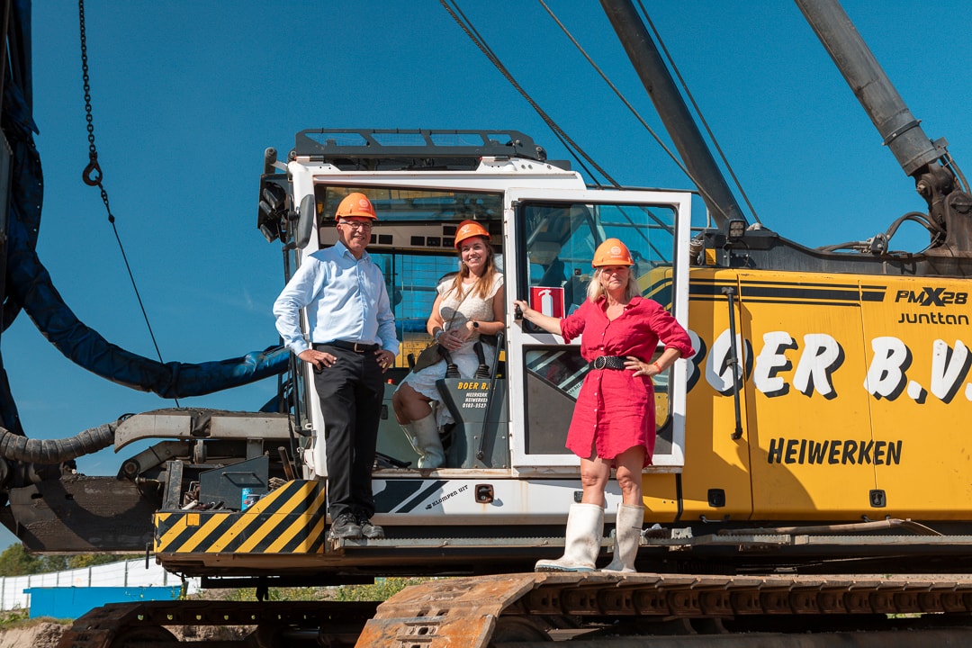 Mensen in cabine heimachine