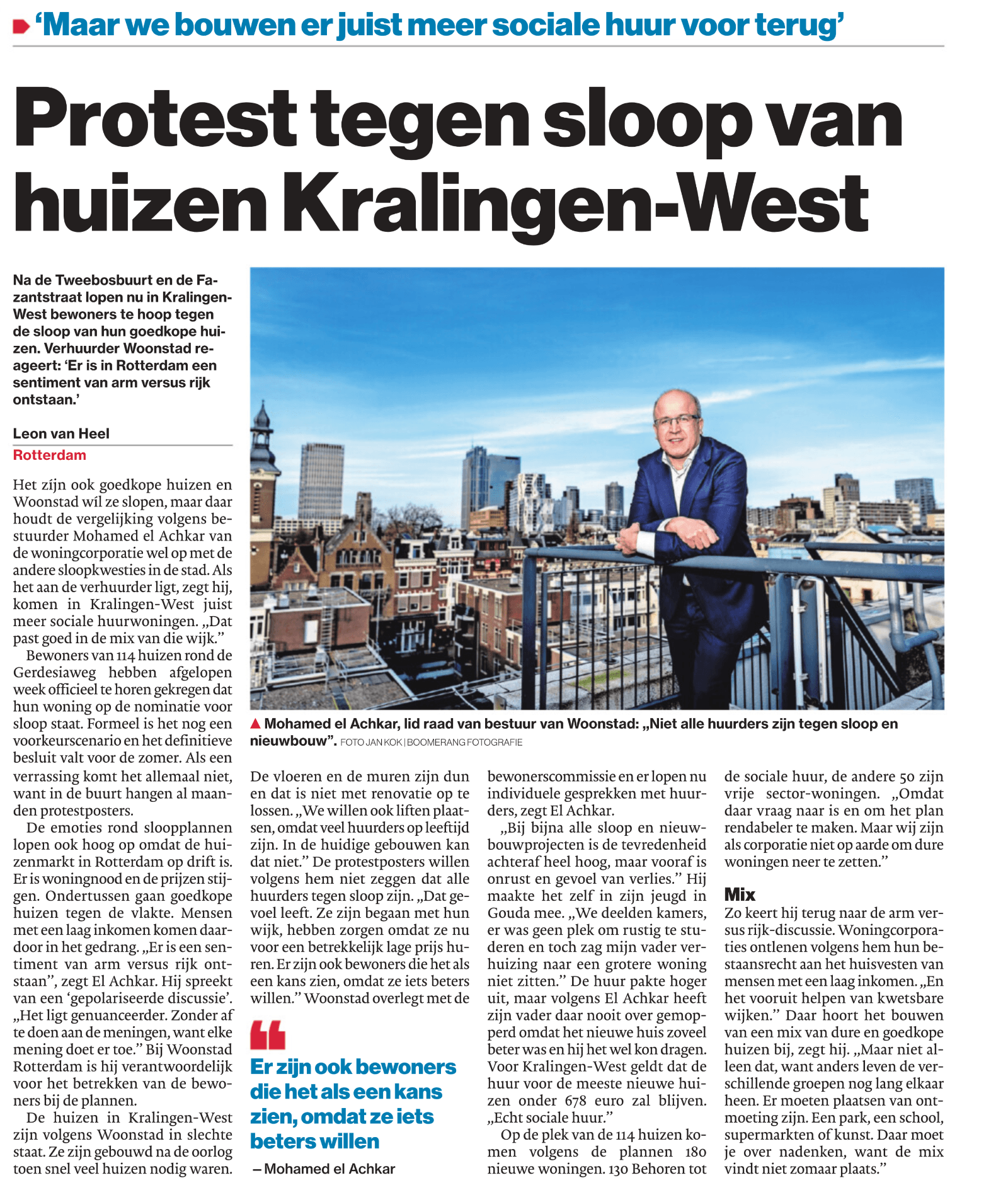 Interview AD met Mohamed
