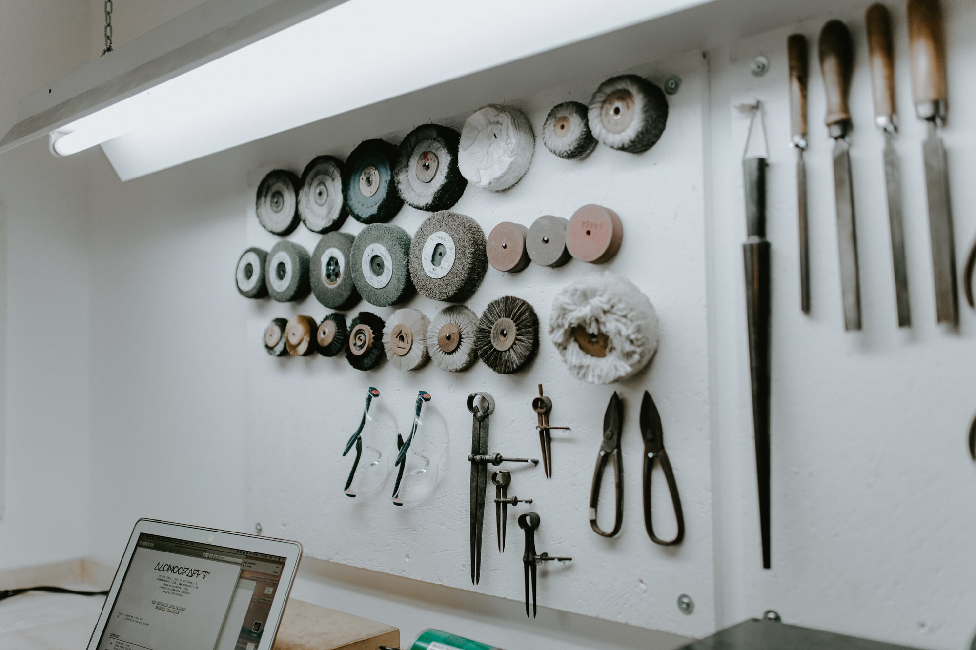 Werkgereedschap sieraden maken
