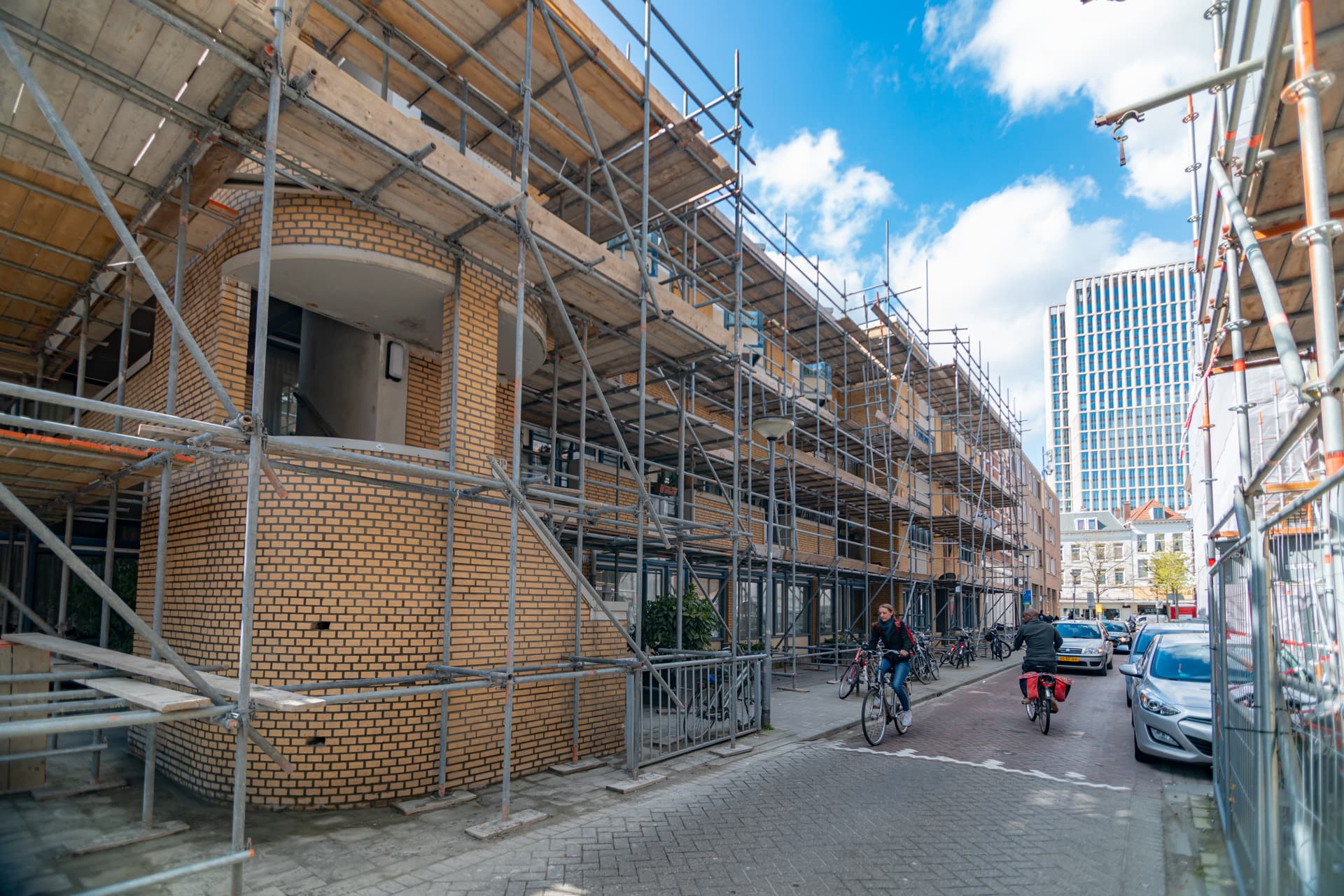 Onderhoud aan de Gouvernestraat