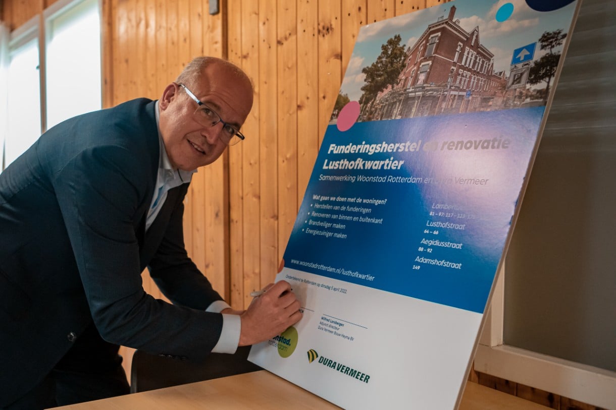 Ondertekening Fase 2 Lusthofkwartier