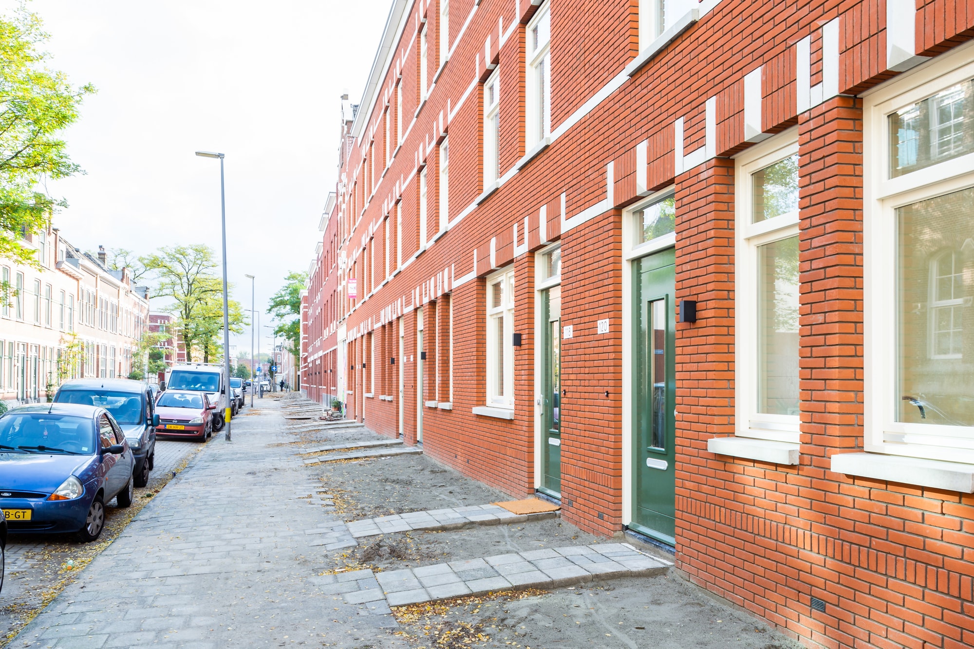 Gevel nieuwbouwproject Noordbest Bloklandstraat