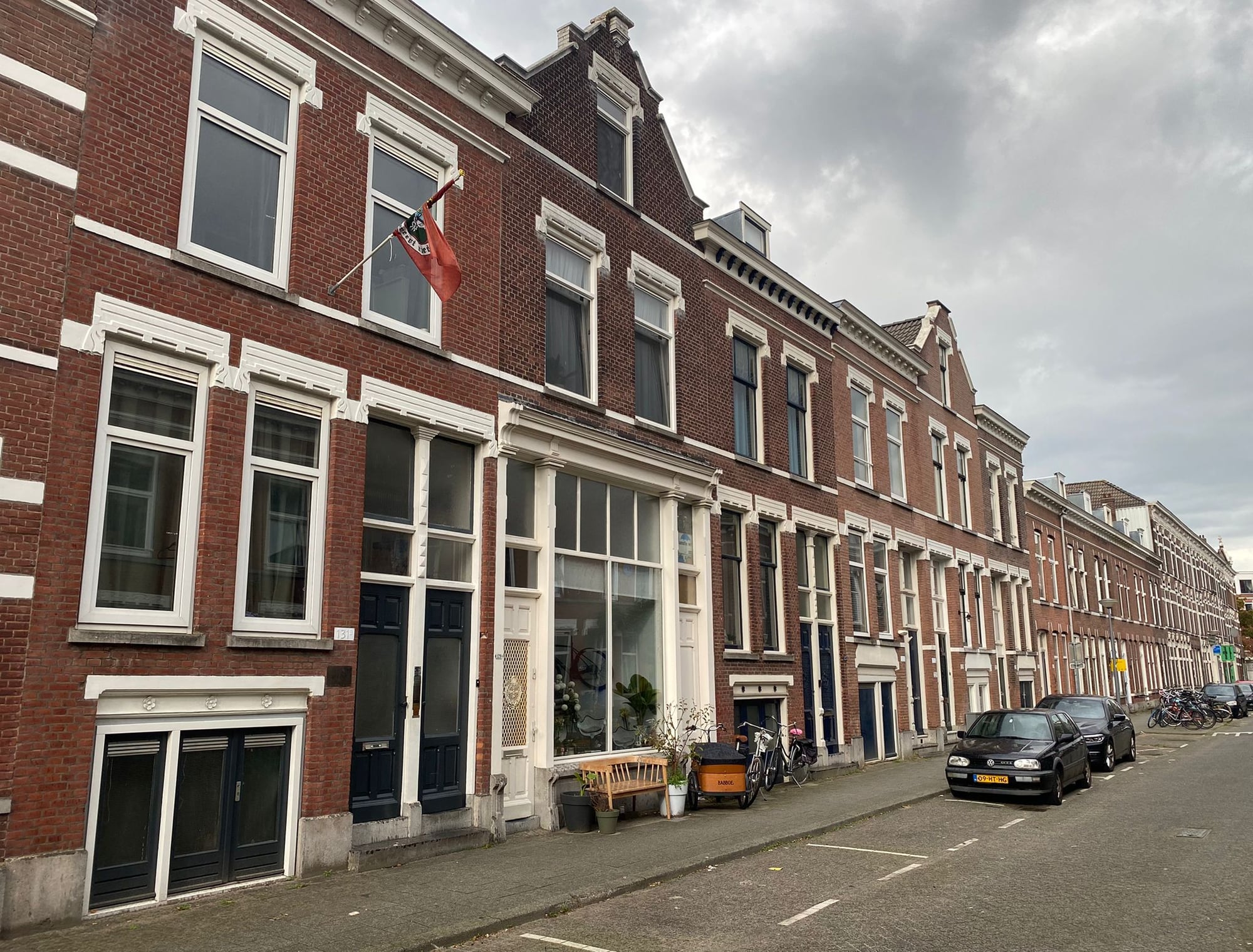 Lusthofkwartier Aegidiusstraat straatbeeld