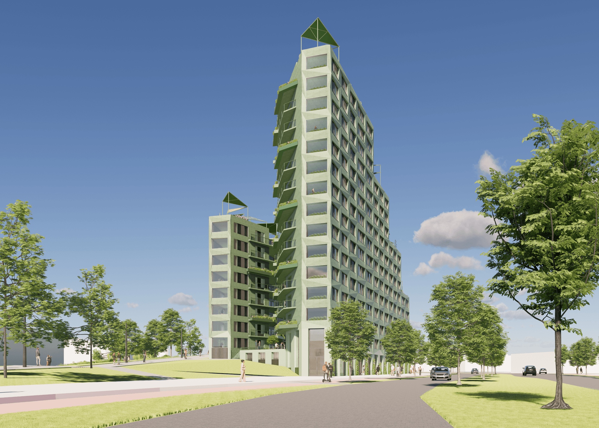 Artist Impression Kop Dakpark