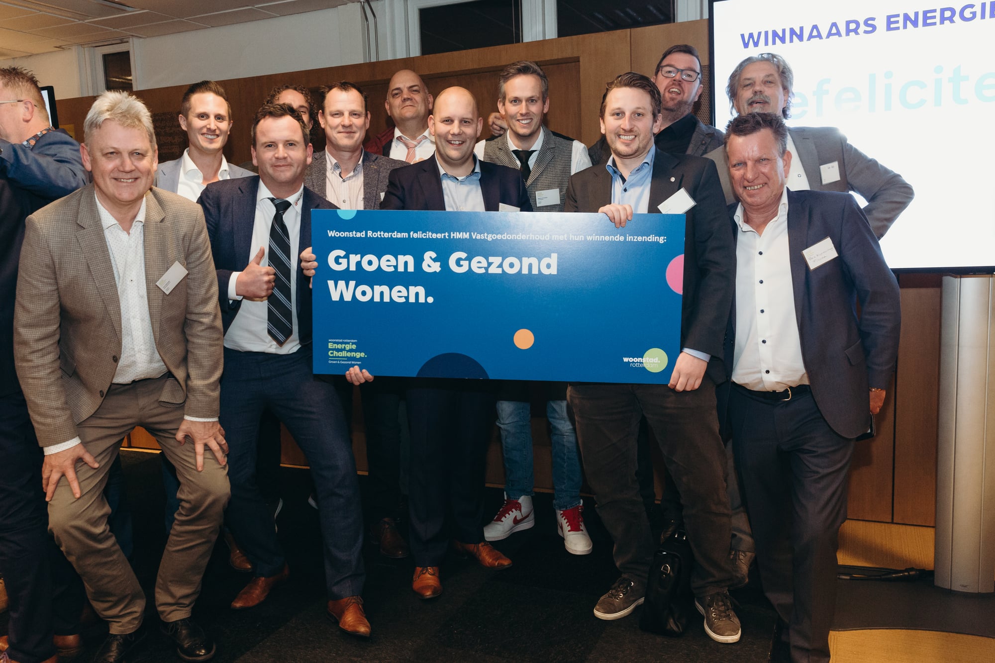 Groepsfoto Energiechallenge