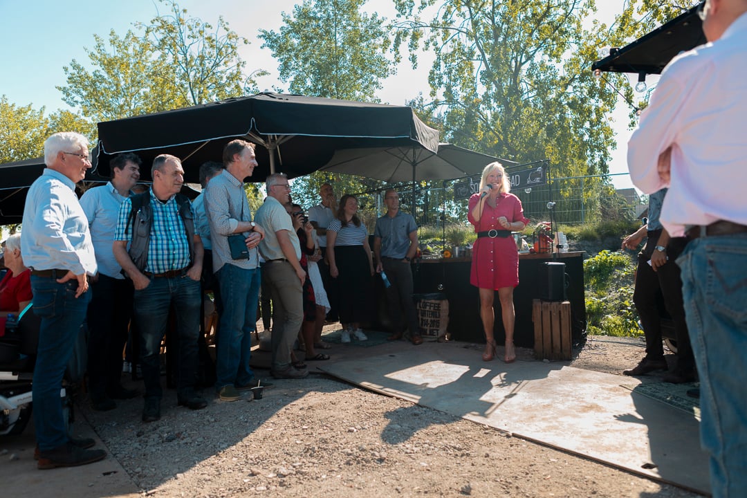 Opening bijeenkomst eerste paal Finesse