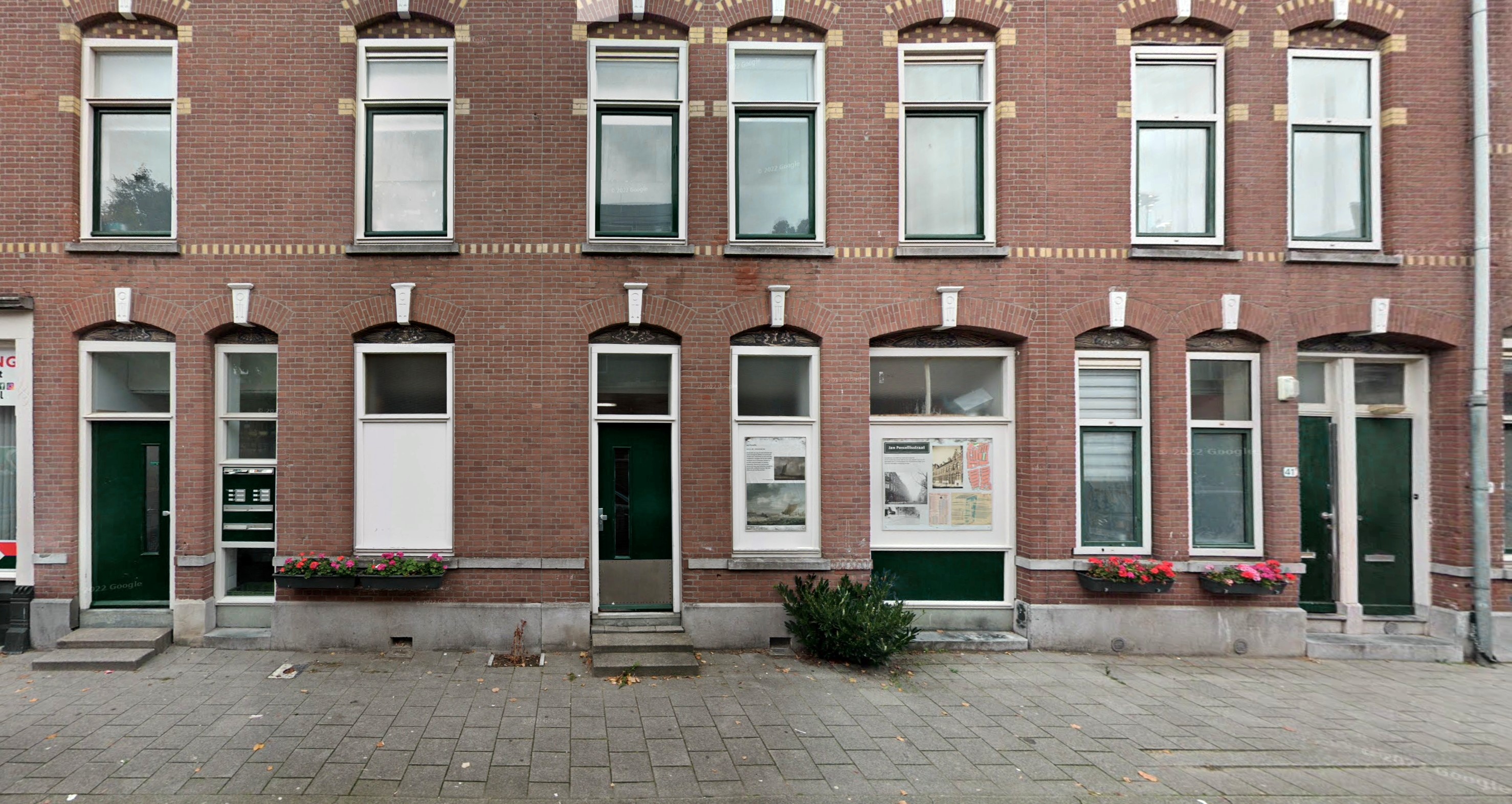 Voorkant Porcellisstraat