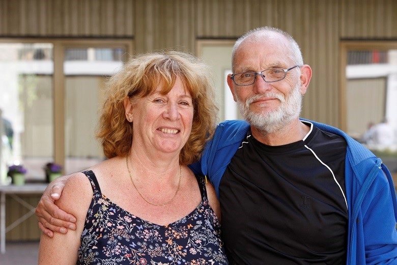 Peter Duivestein en vrouw Wielewaal