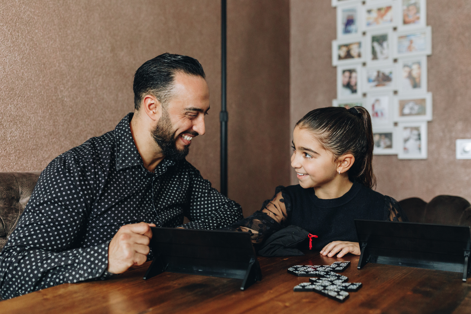 Bewoner Mohamed en gezin - spelletje