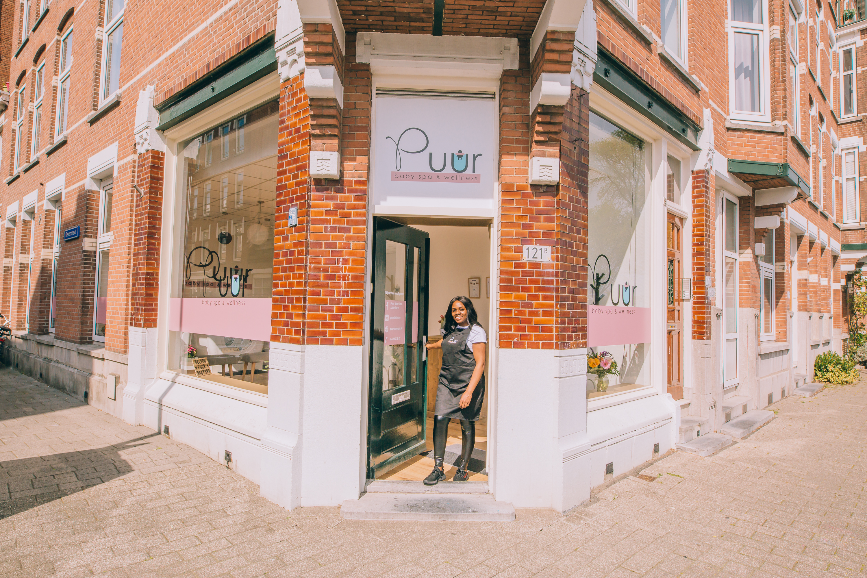 Puur Baby Spa aan de Prins Hendrikkade in Rotterdam